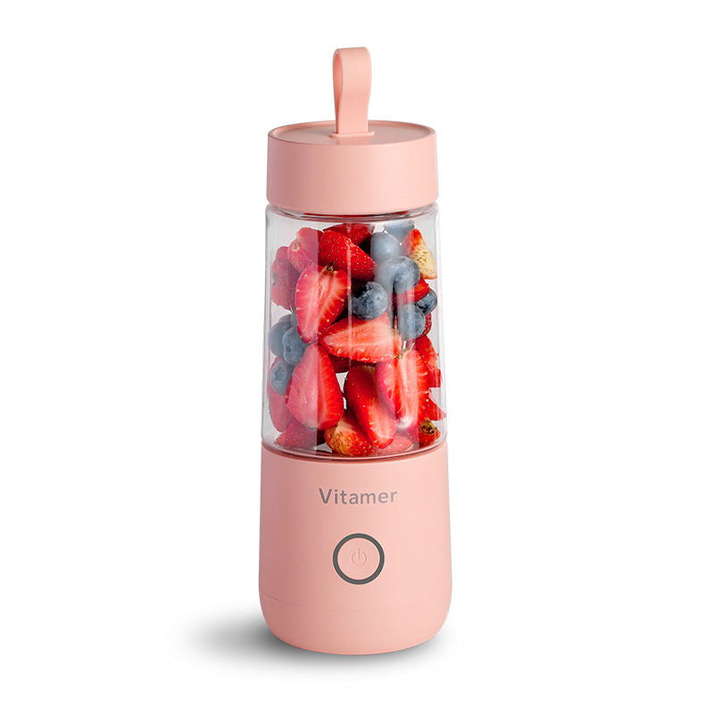 350Ml Portable Blender Juicer Electric USB Rechargeable Mixer Smoothie Slushy Cup Juice Blender Bottle USB Charging Kitchen Gadgets